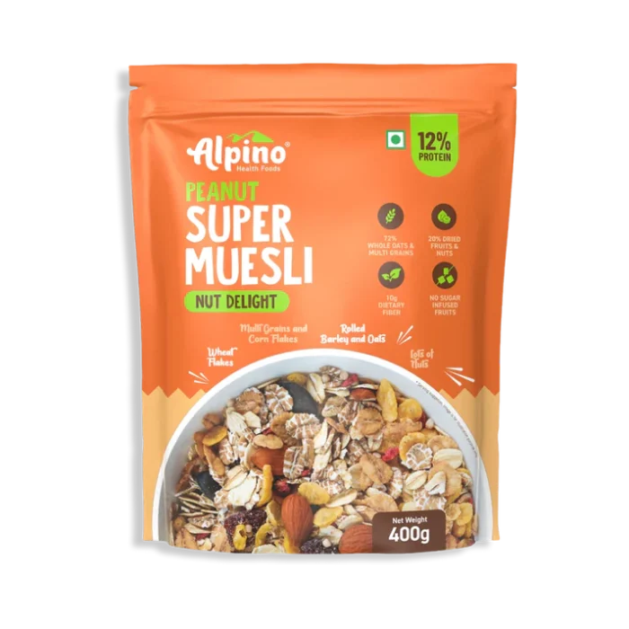 Alpino Peanut Super Muesli