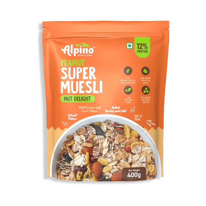 Alpino Peanut Super Muesli