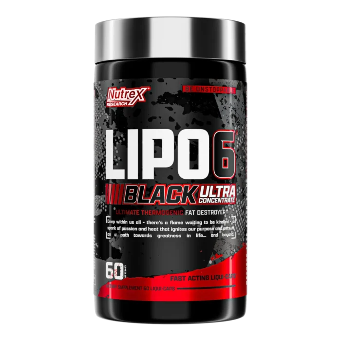 Nutrex Lipo-6 Black UC New
