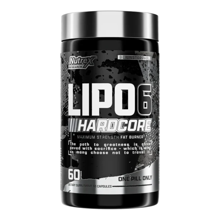 Nutrex Research Lipo6 Hardcore Fat Burner New